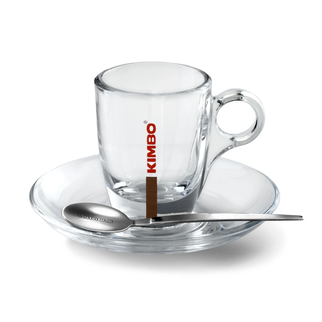 Kimbo espresso staklena soljica