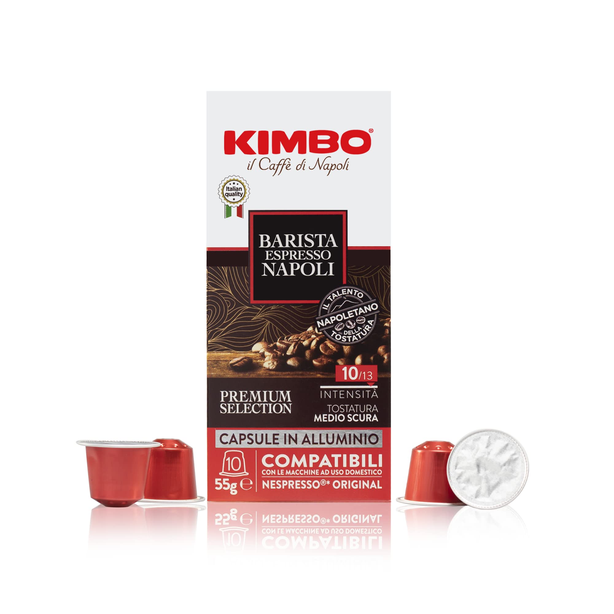 Kimbo Barista ALU Nespresso™ Napoli 10 kom.